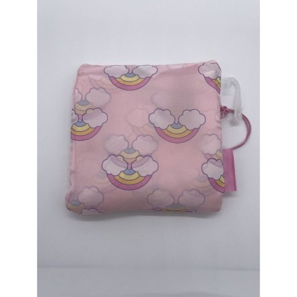 NWT Stoney Clover Ln x Target Light Pink/Mini Rainbow Fold Up Reusable Tote Bag - Picture 6 of 9